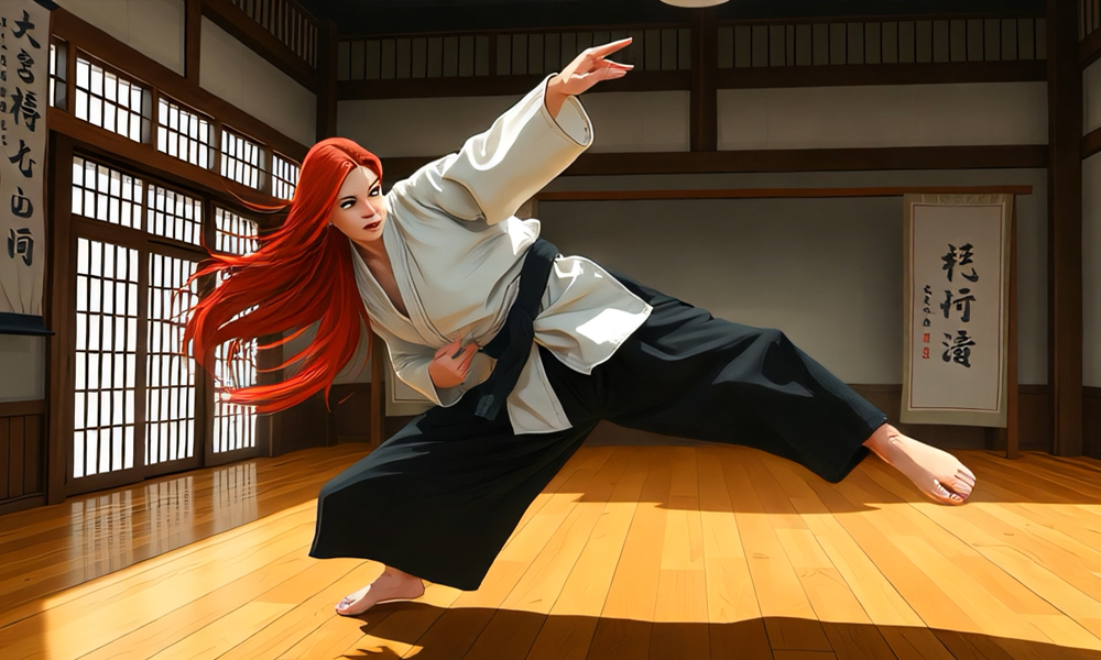 First confirmed Red Skylar video frame showing Red in a martial-arts scene, dated July 25, 2025.
